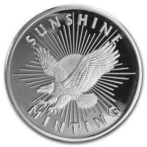 A Brand New Silver Round from Sunshine